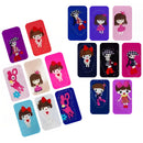 Kit com Meia Calça  40 Fios Lisos Com Desenhos Coloridas