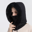 Touca com Cachecol e Máscara para Inverno