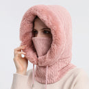 Touca com Cachecol e Máscara para Inverno