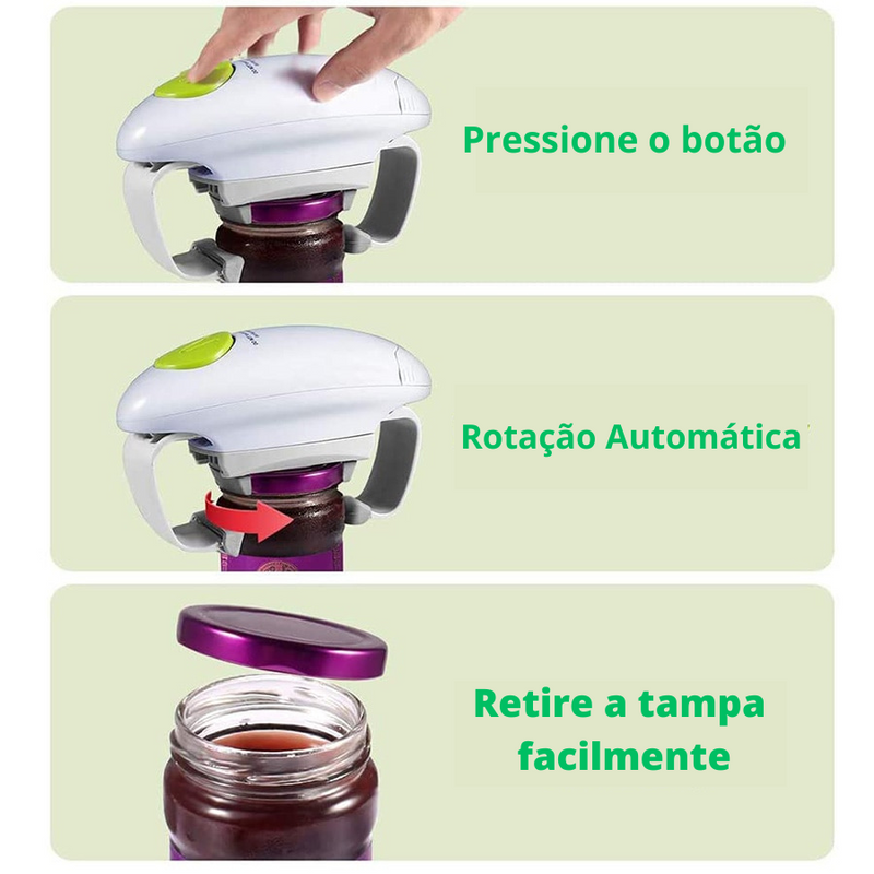 Abridor de Potes Eletrônico Easy Open