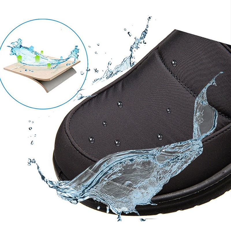 Bota Inverno Feminina Revestida em Lã