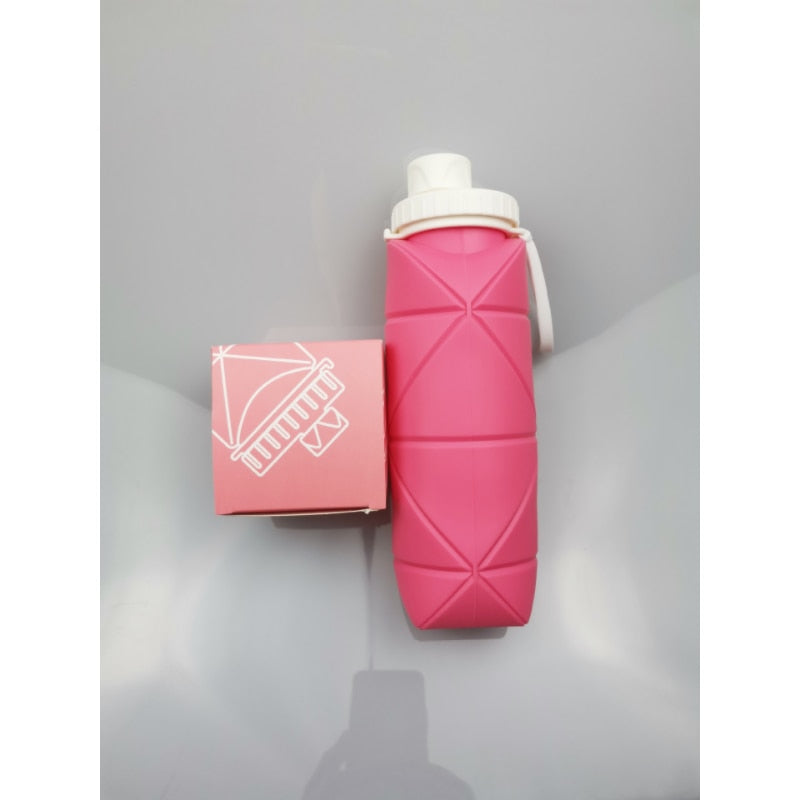 Garrafa para Água Dobrável 600ml
