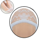 Meia Pé de Anjo Estilo Sapatilha Soquete Rendada