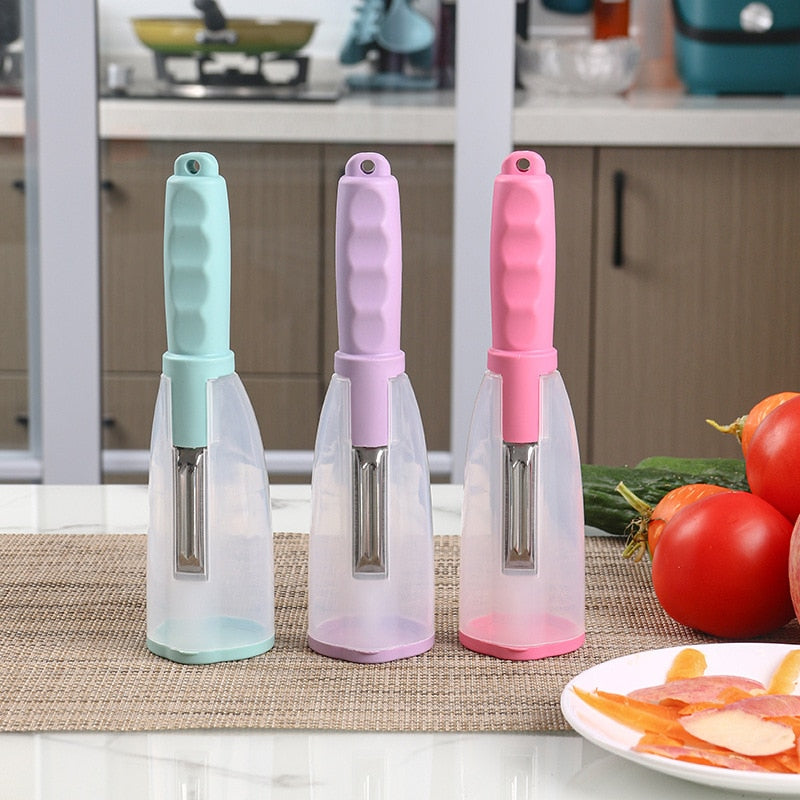 Descascador com Dispenser Multiuso