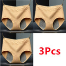 Calcinha Absorvente Seca e Suave em Algodão - Conjunto com 3Pçs