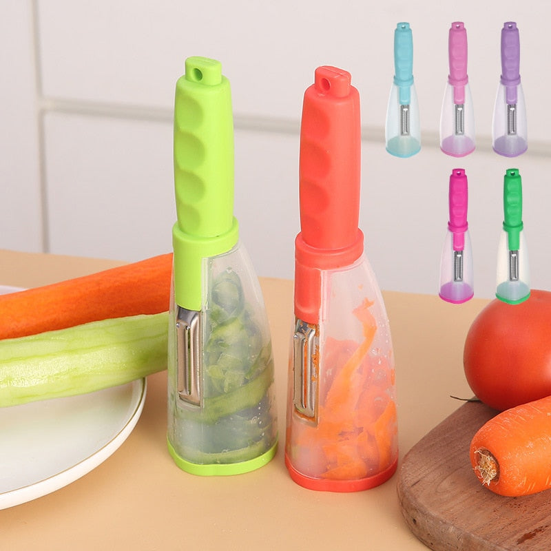 Descascador com Dispenser Multiuso