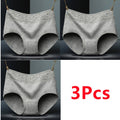 Calcinha Absorvente Seca e Suave em Algodão - Conjunto com 3Pçs